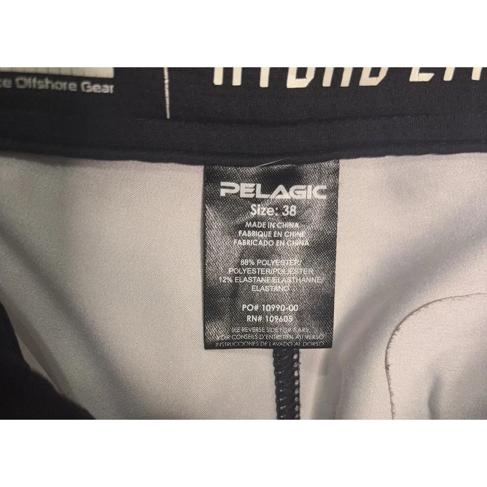 Pelagic Board Shorts Mens 38 Red White‎ Blue Hydro Lite Pro USA Patriot